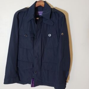 Ralph Lauren Purple Label Dark Blue Military Jacket